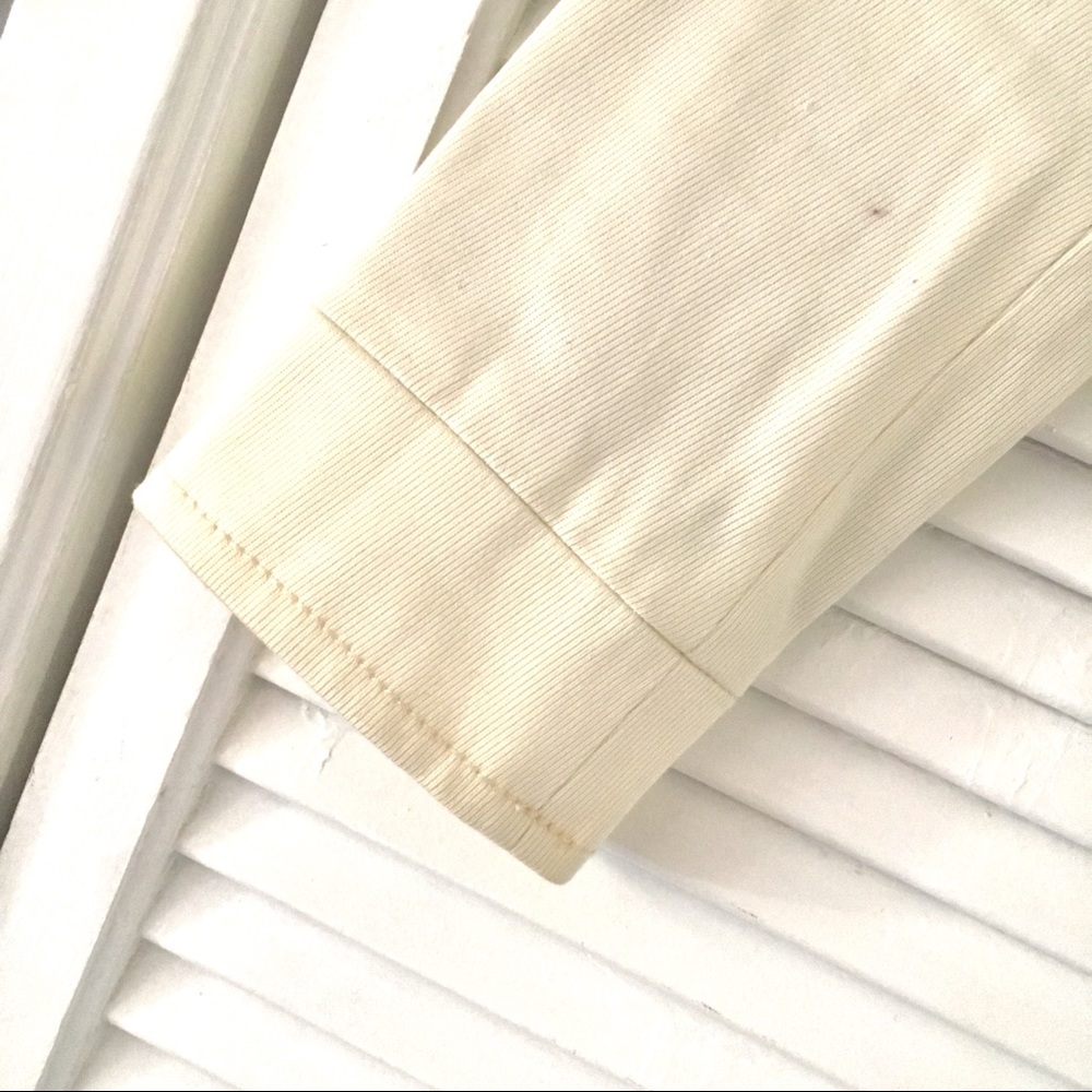 Like New Structured Short Coat Jacket Off White - image 5